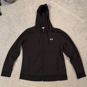 Under Armour Women’s Black Full-Zip Hoodie